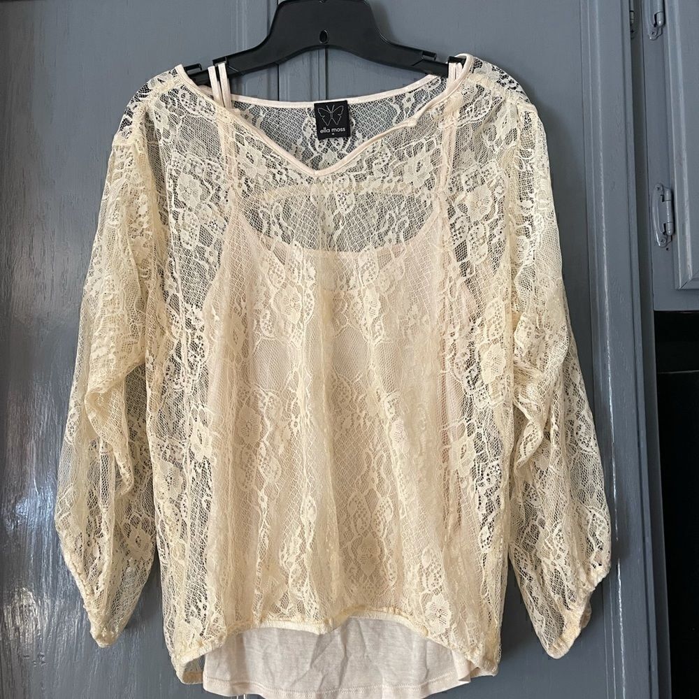 Ella Moss Lace Top